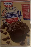 Mängden socker i Preparato per 4 muffins XL