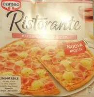 Mängden socker i Pizza al prosciutto Ristorante