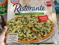 Mängden socker i Pizza ristorante agli spinaci