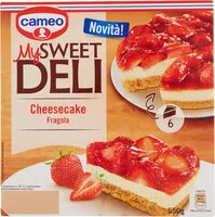 Mängden socker i cheesecake fragola