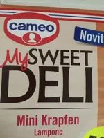 Mängden socker i mini krapfen lampone