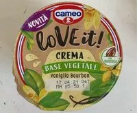 Mängden socker i Love it, crema base vegetale