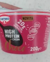 Mängden socker i High protein cream choco