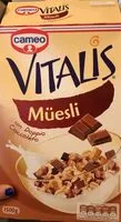 Mängden socker i Vitalis Muesli