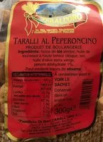 Mängden socker i Taralli al peperoncino