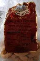 Mängden socker i Taralli alla pizzaiola