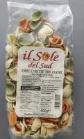 Mängden socker i Orecchiette Tricolore