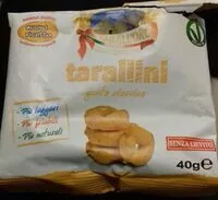 Mängden socker i Tarallini