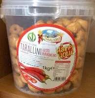 Mängden socker i Tarallini gusto peperoncini