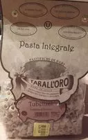 Mängden socker i Tubettini integrali