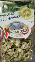 Mängden socker i Farfalle Sabor Espinacas Taralloro