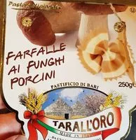 Mängden socker i Farfalle ai funghi porcini
