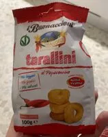 Mängden socker i Tarallini al peperoncino