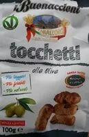 Mängden socker i Tocchetti alle olive
