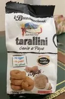 Mängden socker i Tarallini