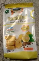 Mängden socker i Tarallini limone e pepe