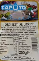Mängden socker i Torchietti Al limone