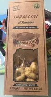 Mängden socker i Tarallini al rosmarino