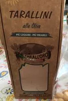 Mängden socker i TARALLINI GUSTO OLIVE