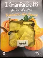Mängden socker i Ravioloni alla zucca