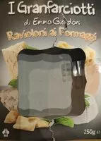 Mängden socker i Ravioloni ai formaggi