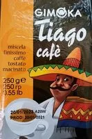 Mängden socker i Tiago cafè