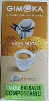 Mängden socker i Gran festa delicato cialde caffè