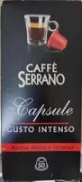 Mängden socker i Caffè Serrano intenso