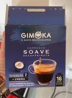 Mängden socker i Soave decaffeinato cialde