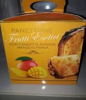 Mängden socker i Panettone frutti-esotici