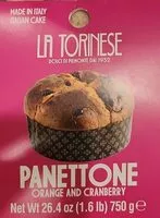 Mängden socker i Panettone Orange and Cranberry