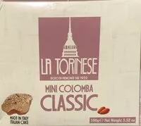 Mängden socker i Mini colomba classic