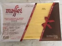 Mängden socker i Sfoglia trafilata al bronzo per lasagne e cannelloni
