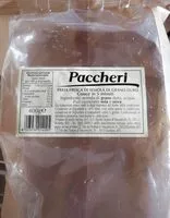 Mängden socker i paccheri