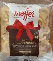 Mängden socker i Maccheroni siciliani