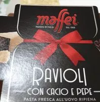 Mängden socker i Ravioli cacio e pepe