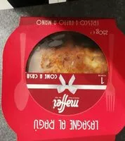 Mängden socker i Lasagne al ragù