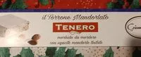 Mängden socker i Torrone mandorlato tenero