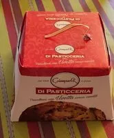 Mängden socker i Panettone Giampaoli senza canditi
