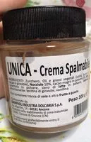 Mängden socker i Unica Crema Spalmabile