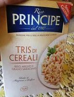 Mängden socker i Tris di cereali