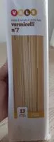 Mängden socker i Vermicelli n.7