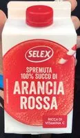 Mängden socker i Spremuta 100% succo di arancia rossa