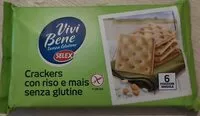 Mängden socker i Crackers con riso e mais senza glutine