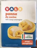 Mängden socker i Panna da cucina