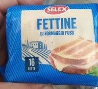 Mängden socker i Fettine formaggi d'uso selex