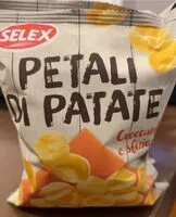Mängden socker i Petali di patate