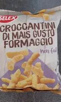 Mängden socker i Croccantini di mais gusto formaggio