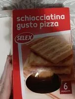 Mängden socker i Schiacciatina
