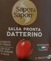 Mängden socker i Salsa pronta datterino